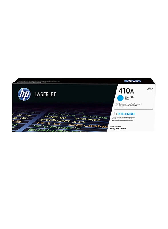 HP 410A CYAN PRINT LASRJET TONER CARTRIDGE CF411A