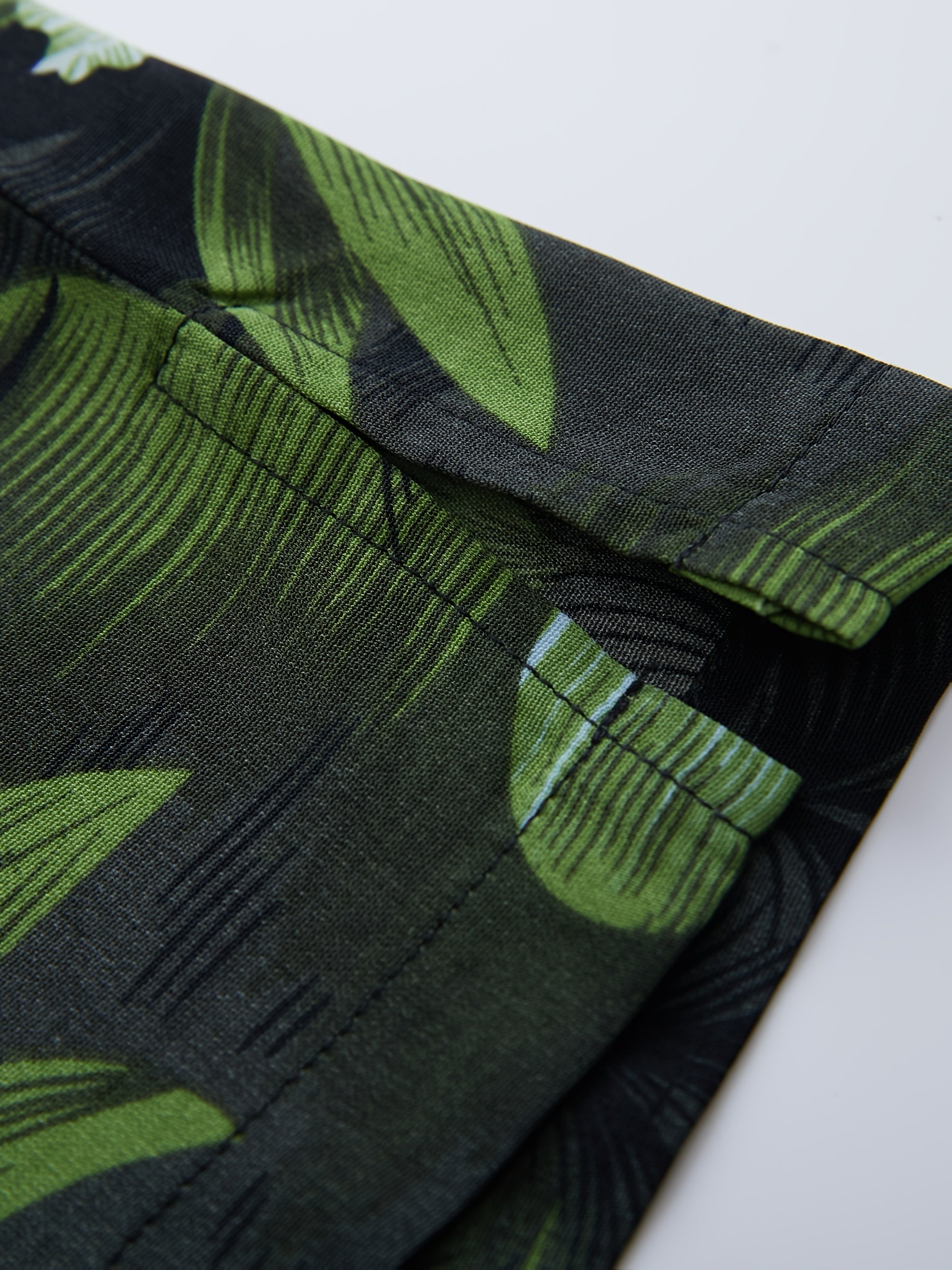 MEN SUMMER SOFT HAWAII PRINTED SHORT SLEEVE SHIRT