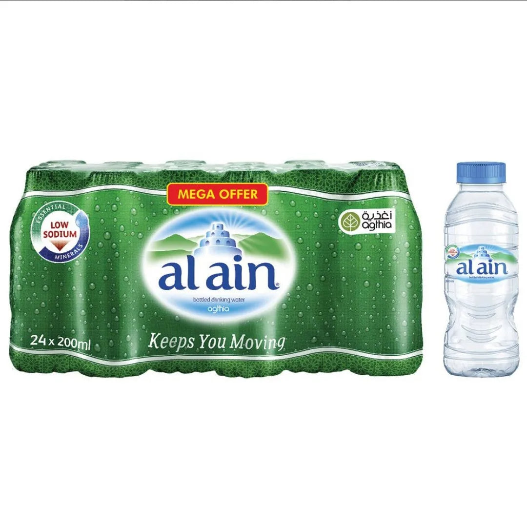AL AIN WATER 200ML 24PC/PACK