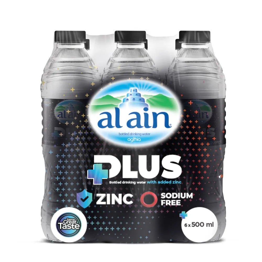 AL AIN PLUS WATER 500ML 6PCPACK