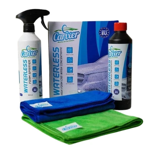 CARIXER WATERLESS HIGH FOAM CAR WASH COMPLETE KIT 500ML