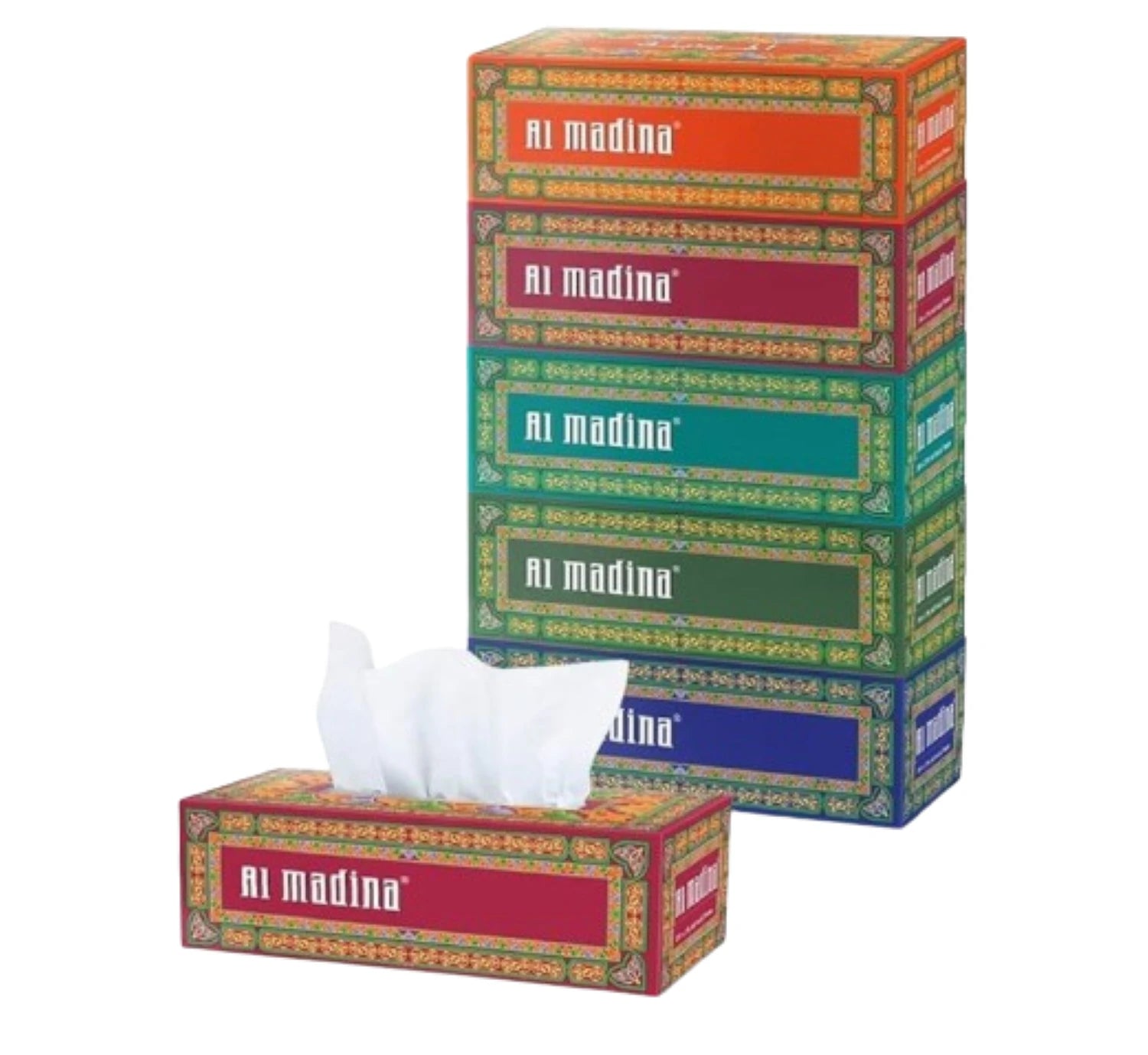 AL MADINA FACIAL TISSUES 2 PLY