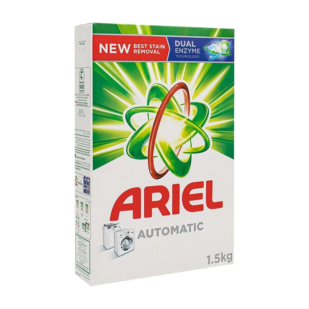 ARIEL AUTOMATIC GREEN LAUNDRY DETERGENT 1.5 KG