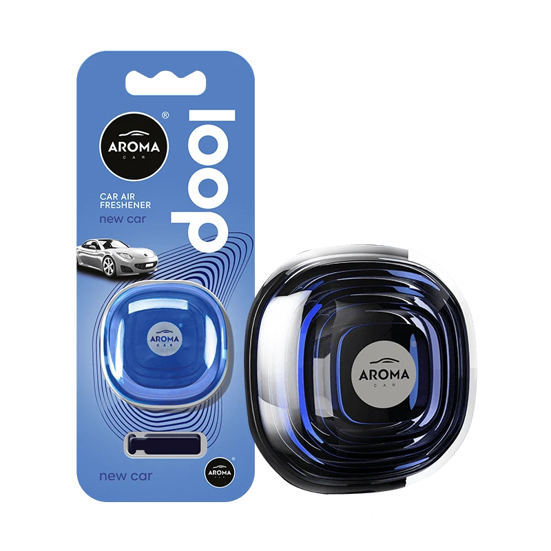 AROMA CAR LOOP GEL VENT CLIP LONG-LASTING AIR FRESHENER 50 GM