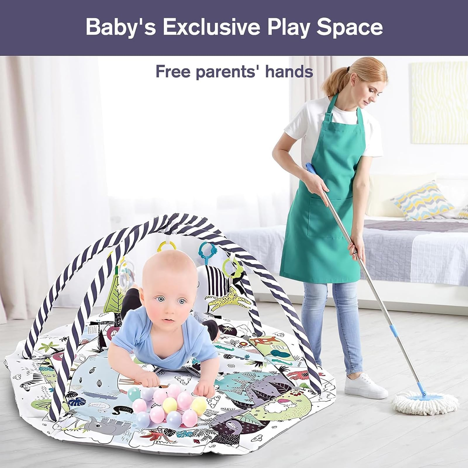 سجادة لعب لتنمية عقل الطفل