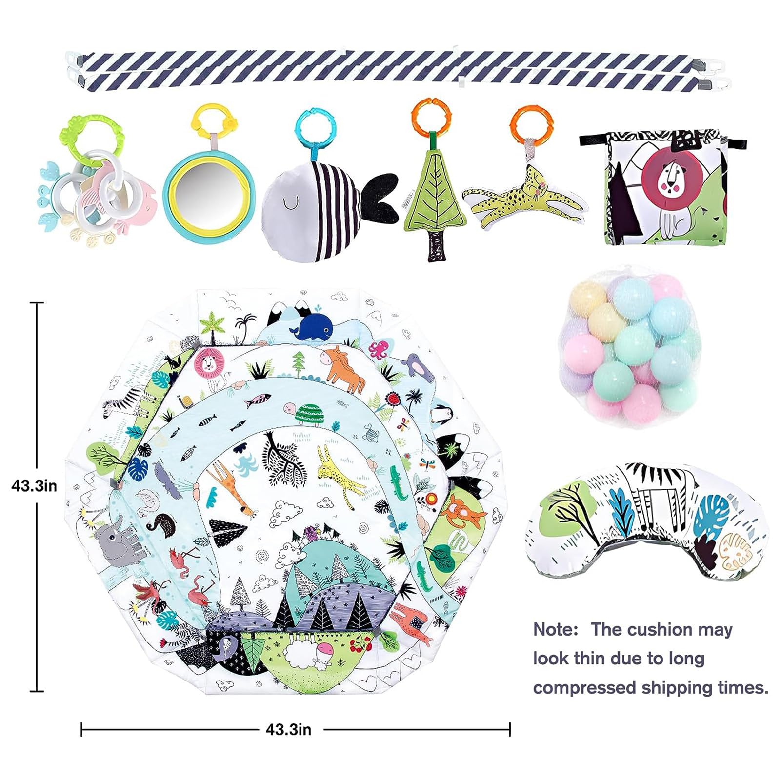 سجادة لعب لتنمية عقل الطفل