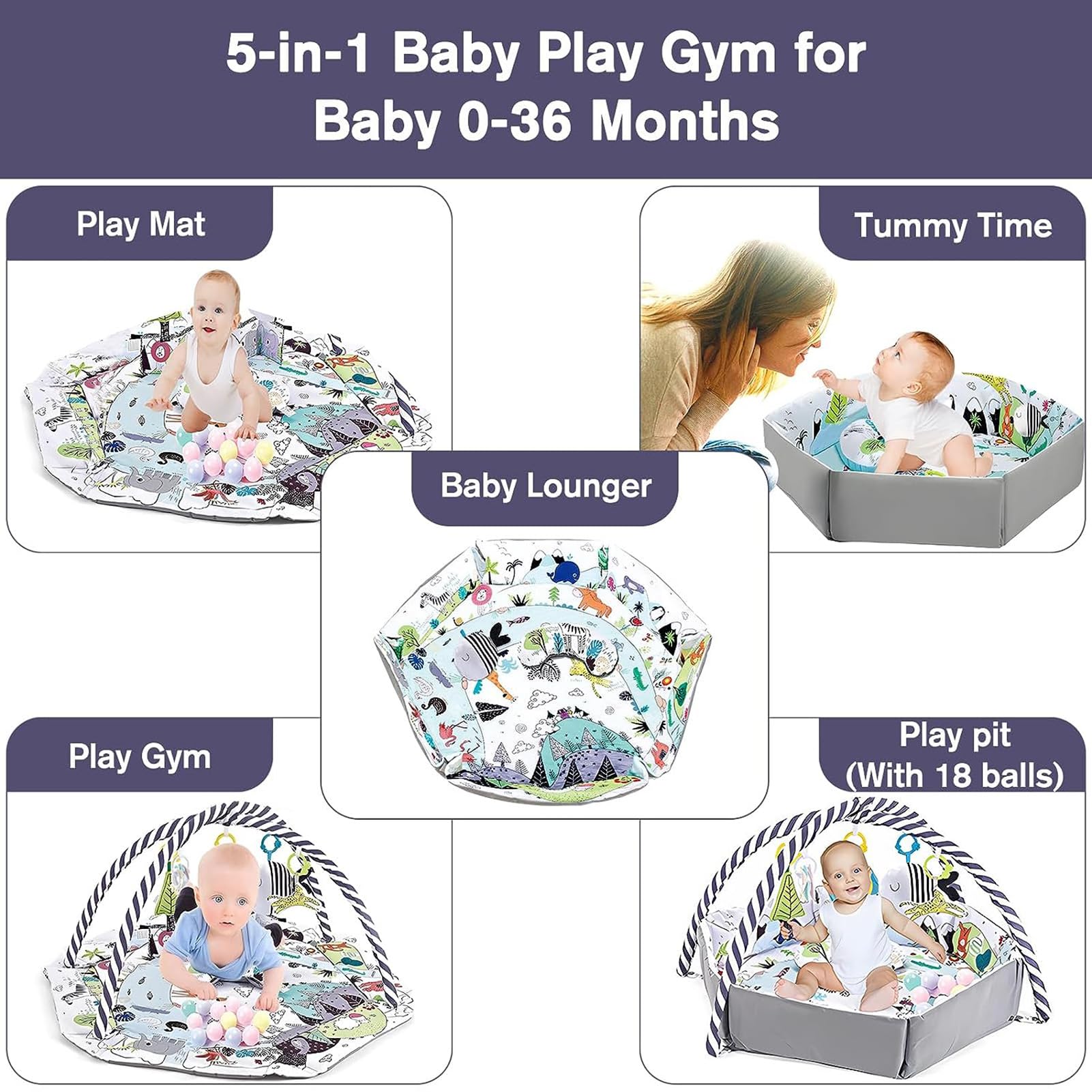 سجادة لعب لتنمية عقل الطفل