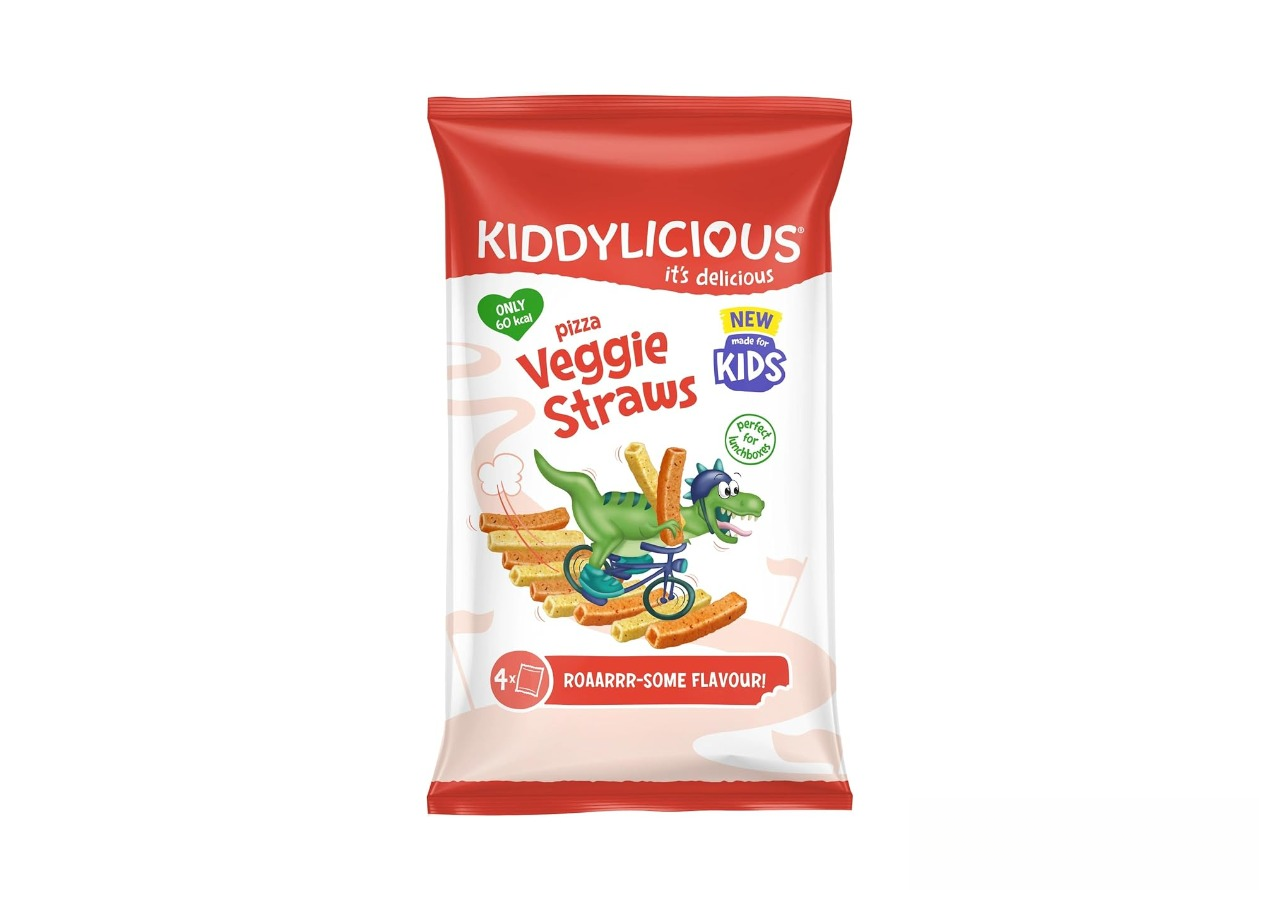 KIDDYLICIOUS KIDS PIZZA VEGGIE STRAWS FLAVOUR 48GM