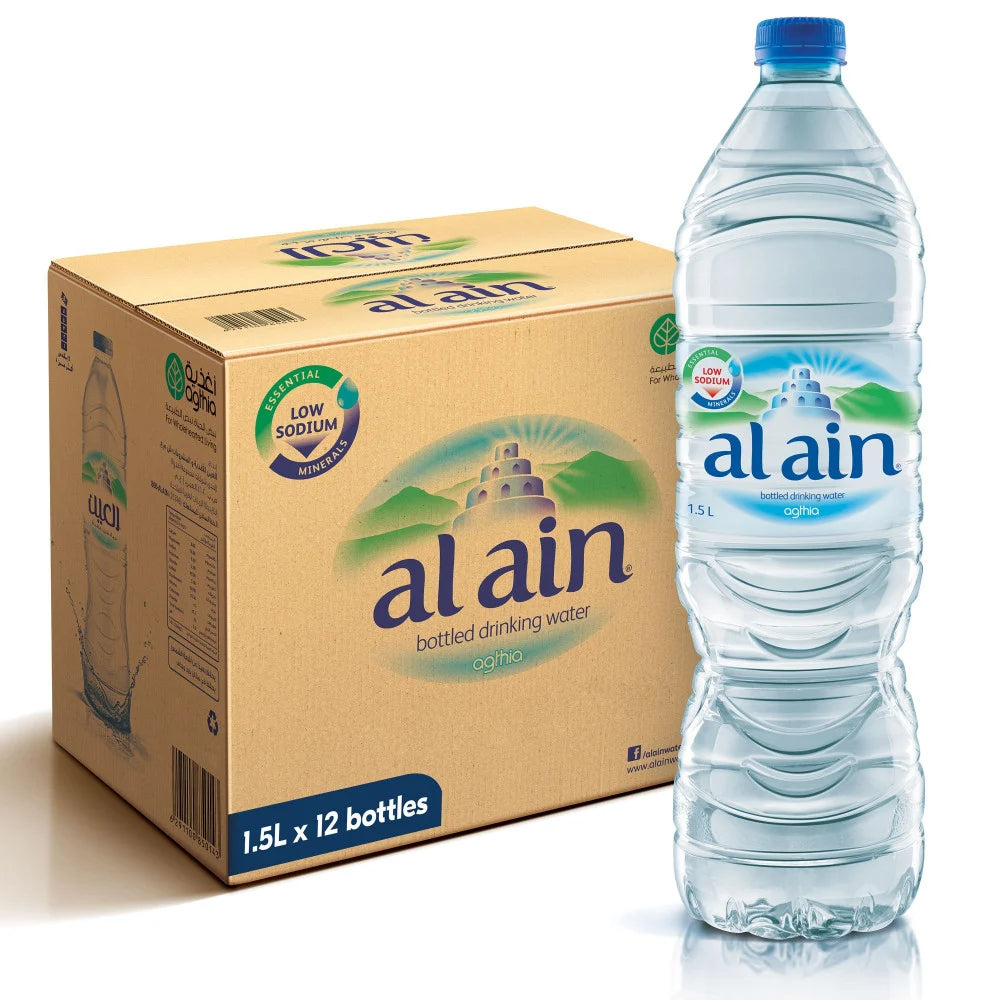AL AIN WATER 1.5LTR 12PC/PACK