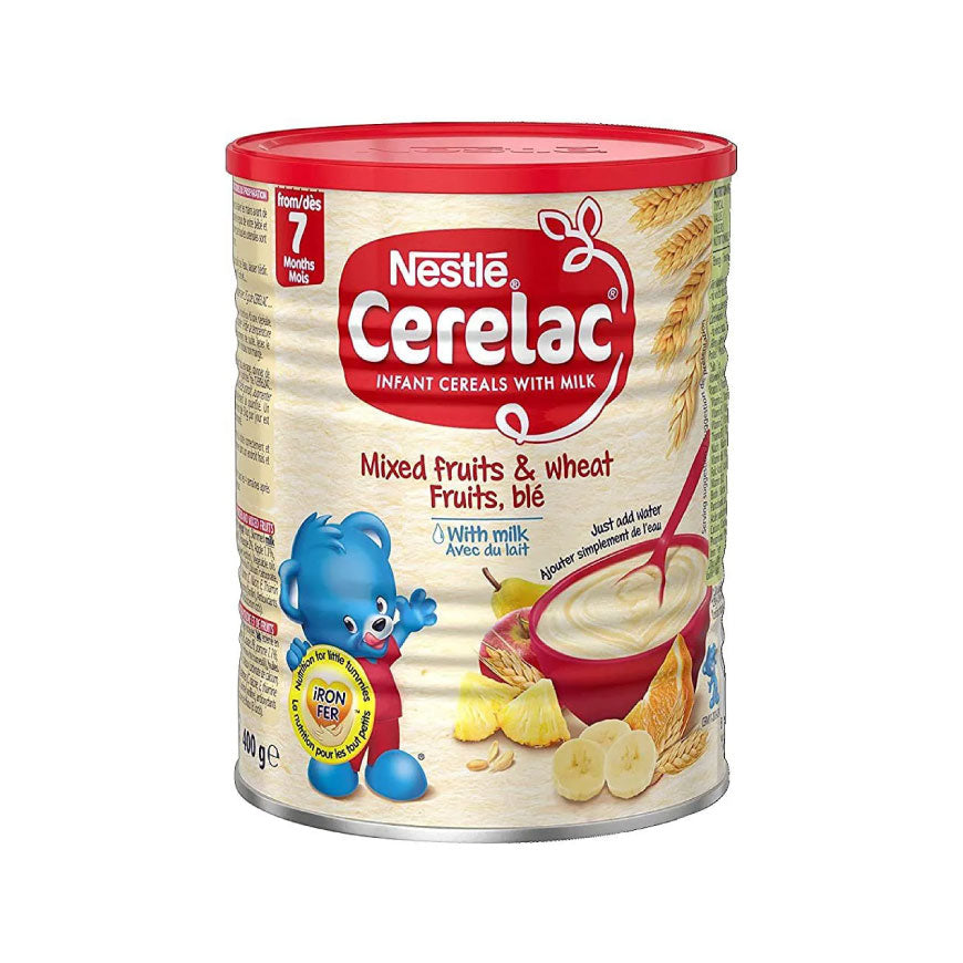 CERELAC INFANT MIXED FRUITS & WHEAT WITH MILK 400GM