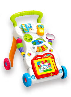HUANGER BABY EARLY CHILD EDUCATION MULTIFUNCTION MUSIC WALKER