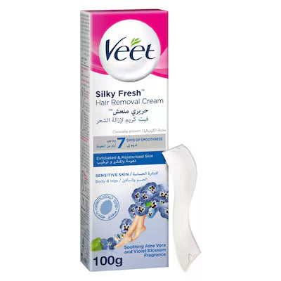 كريم إزالة الشعر فيت سيلكي فريش للبشرة الحساسة 100 جرام