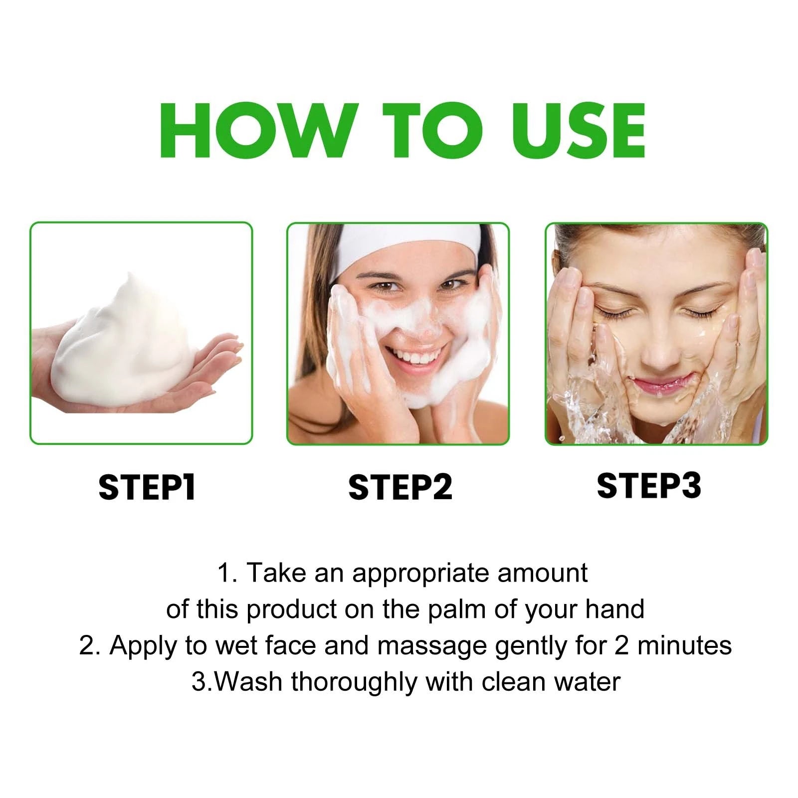 مرحبًا! غسول الوجه المضاد لحب الشباب من أمينو للتنظيف العميق 100 جرام