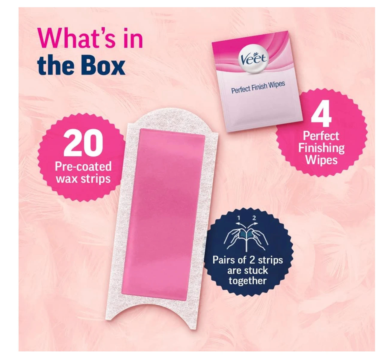 شرائح شمع فيت بروفيشنال لإزالة الشعر بالكامل، 20 قطعة