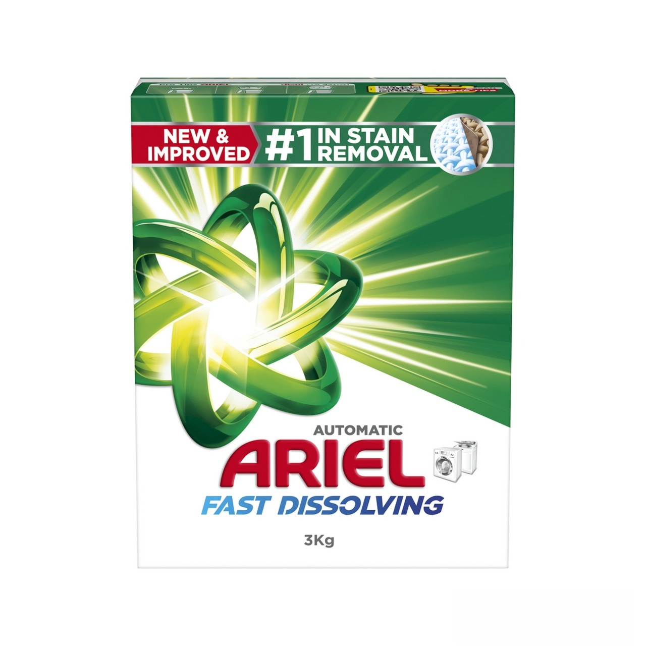 ARIEL AUTOMATIC FAST DISSOLVING WASHING POWDER