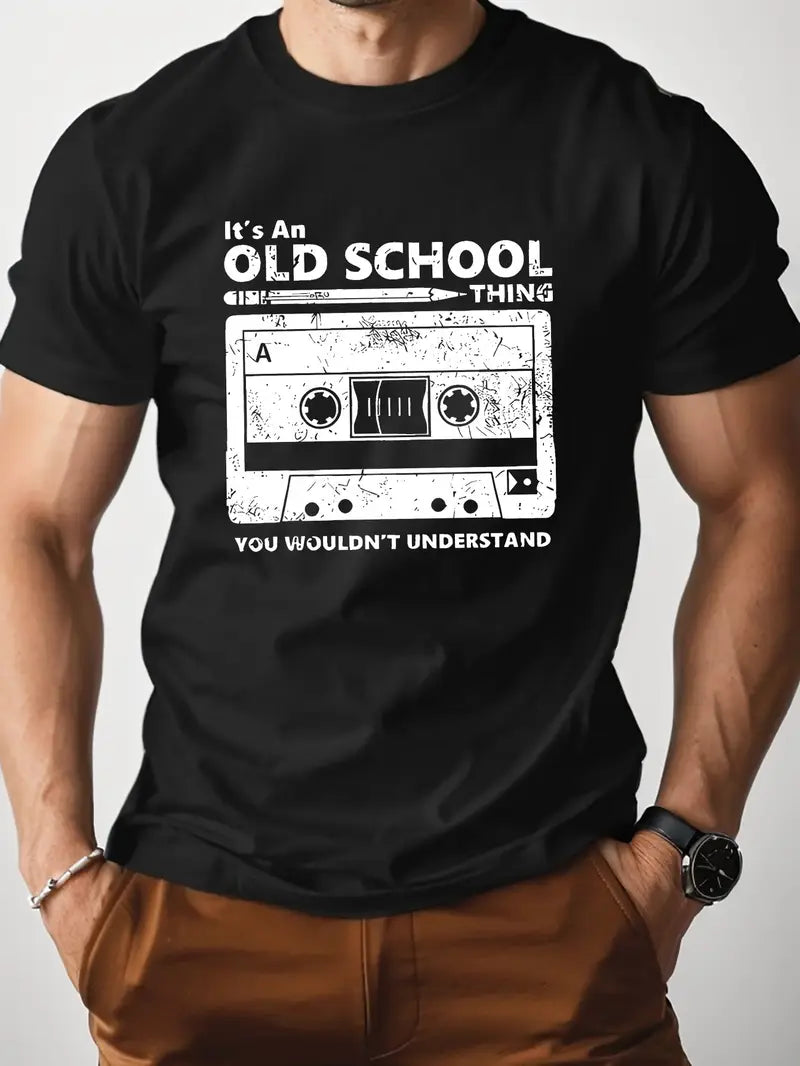 PURE GRAPHIC COTTON COMFORTABLE SHORT SLEEVE T-SHIRT