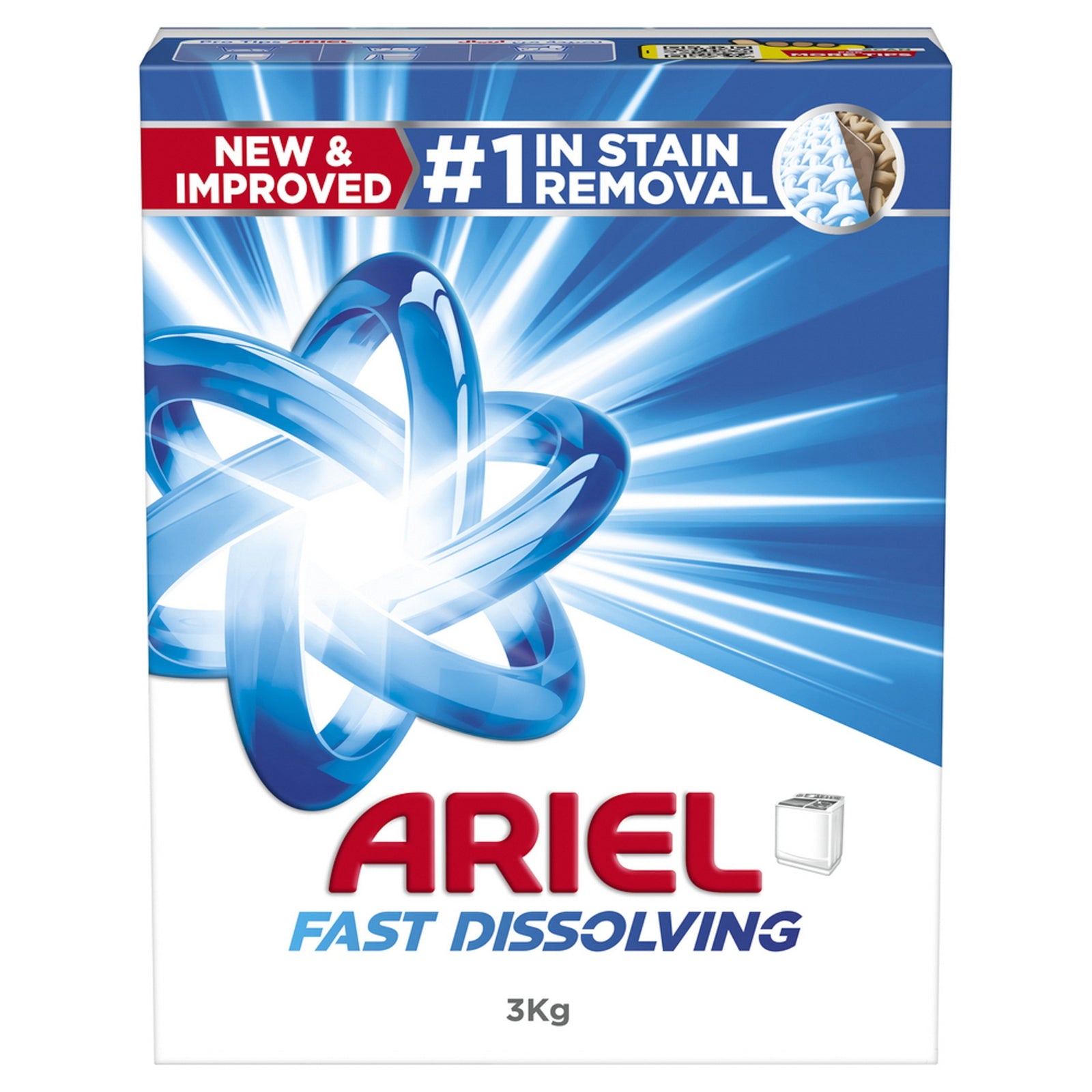 ARIEL FAST DISSOLVING ORIGINAL SCENT DETERGENT POWDER