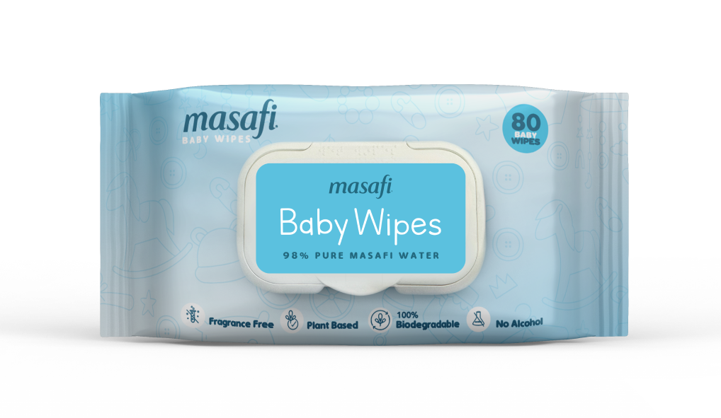 MASAFI BABY WIPES 80 SHEETS