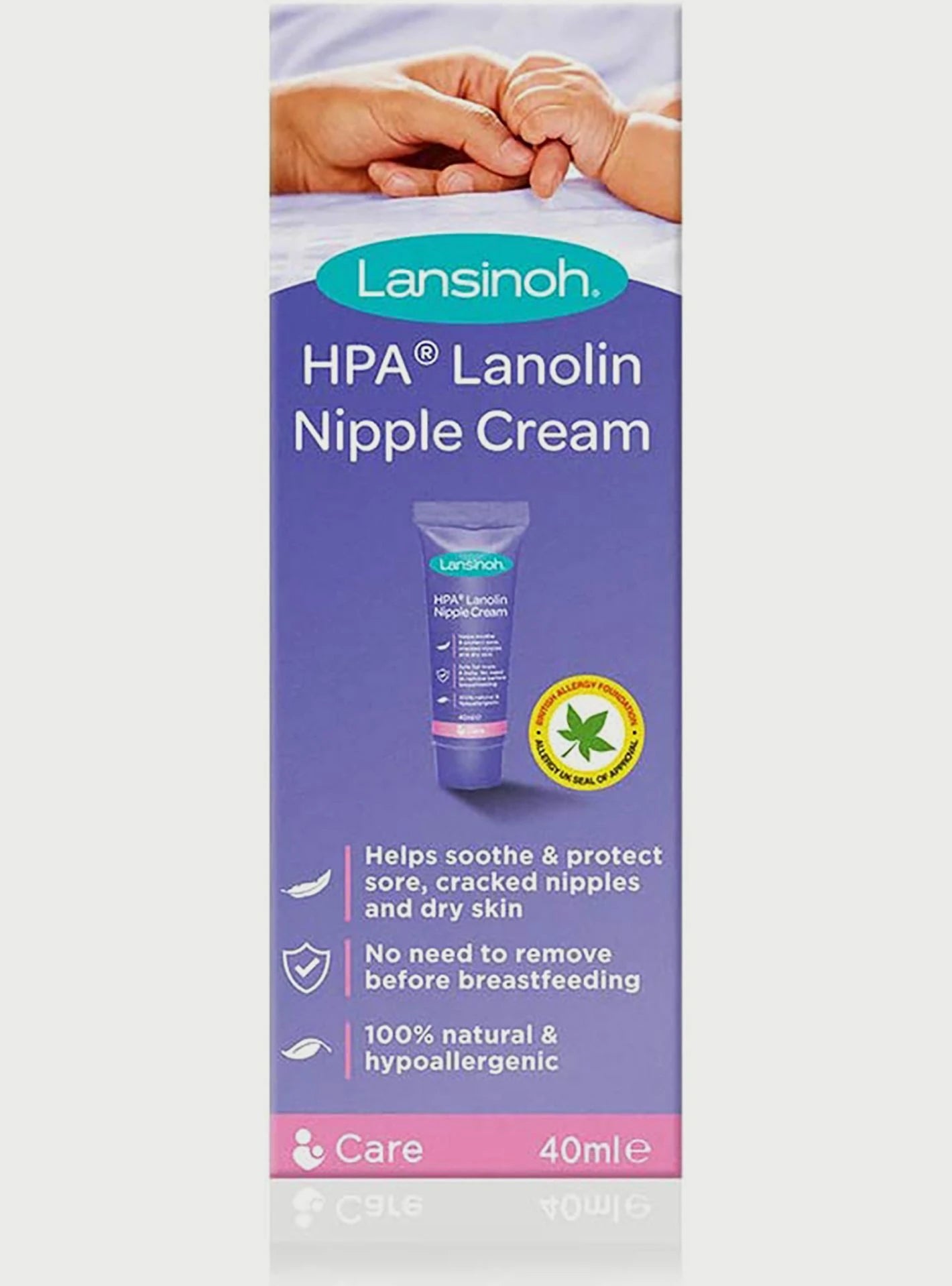 LANSINOH HPA LANOLIN NIPPLE CREAM 40ML
