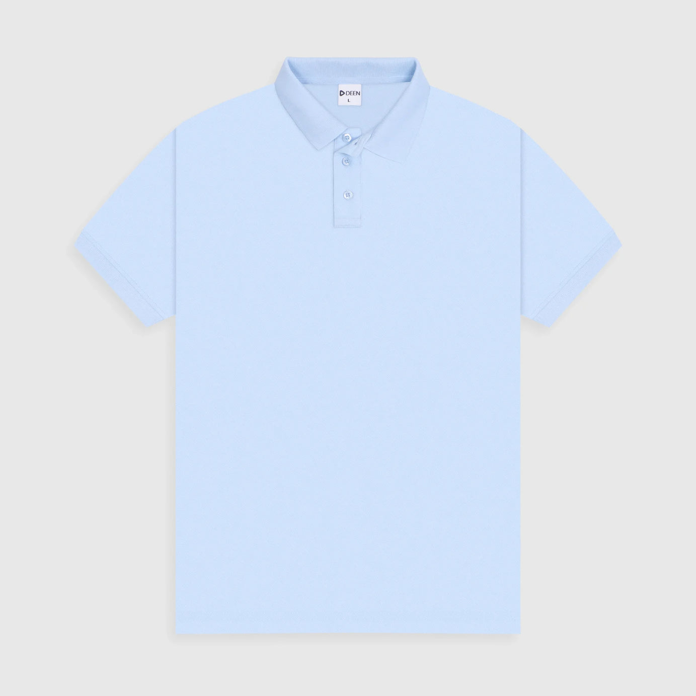 MEN'S STYLISH SKY BLUE HALF SLEEVE T-SHIRT