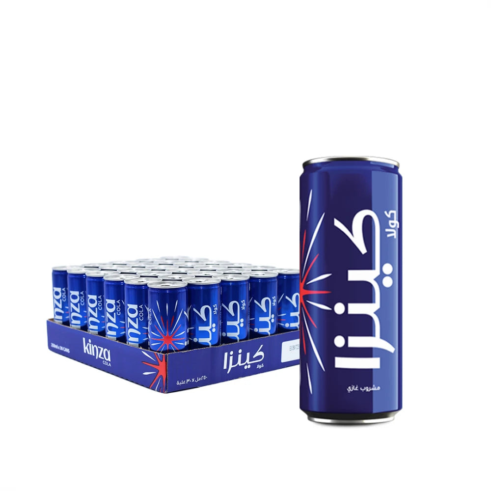 KINZA COLA CARBONATED CAN DRINK