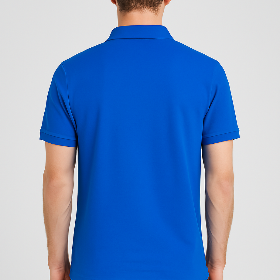 SUMMER MEN'S REGULAR FIT COTTON PIQUÉ MALIBU POLO SHIRT