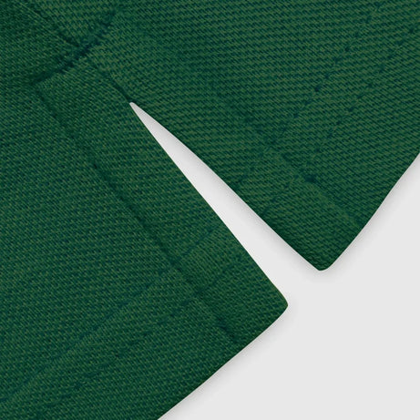 MEN'S REGULAR FIT DARK GREEN HALF SLEEVE POLO SHIRT