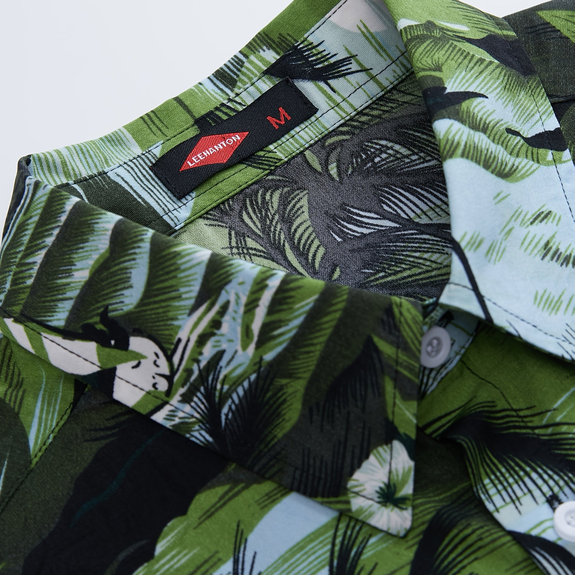 MEN SUMMER SOFT HAWAII PRINTED SHORT SLEEVE SHIRT