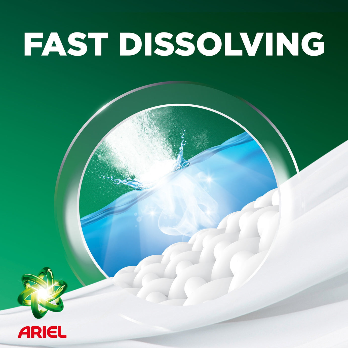 ARIEL AUTOMATIC FAST DISSOLVING WASHING POWDER