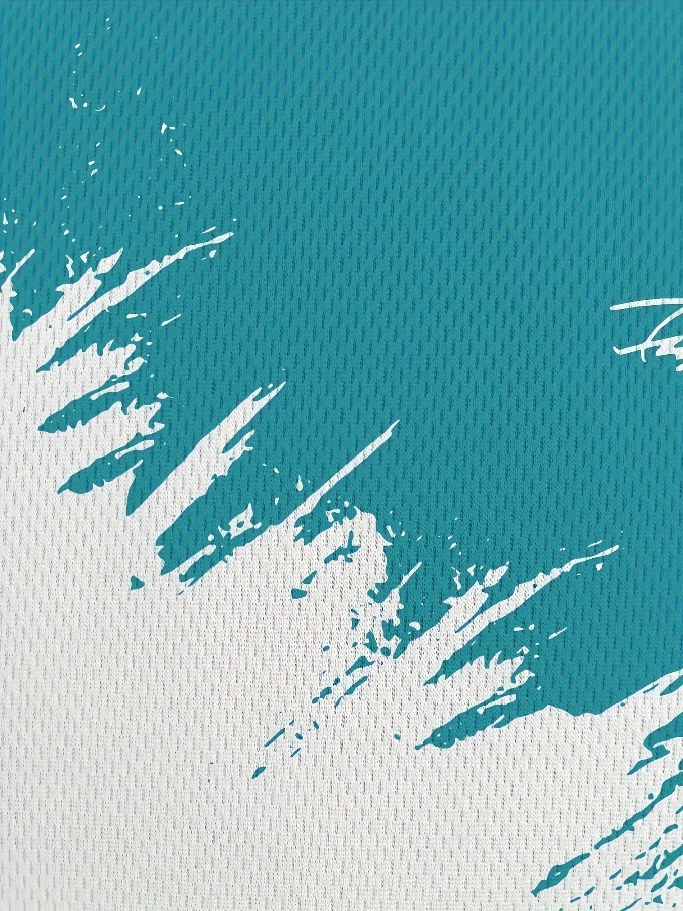 MEN'S CASUAL SHORT SLEEVE POLYSTER STRETCH BLEND T-SHIRT