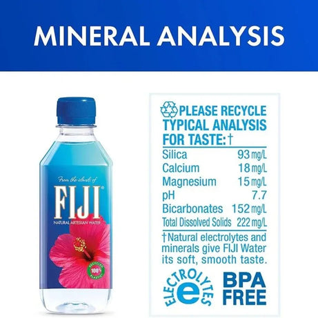 مياه فيجي الطبيعية الارتوازية 330 مل 24 قطعة/عبوة