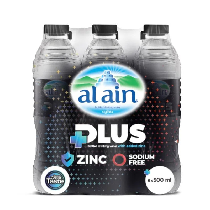 AL AIN PLUS WATER 500ML 6PCPACK