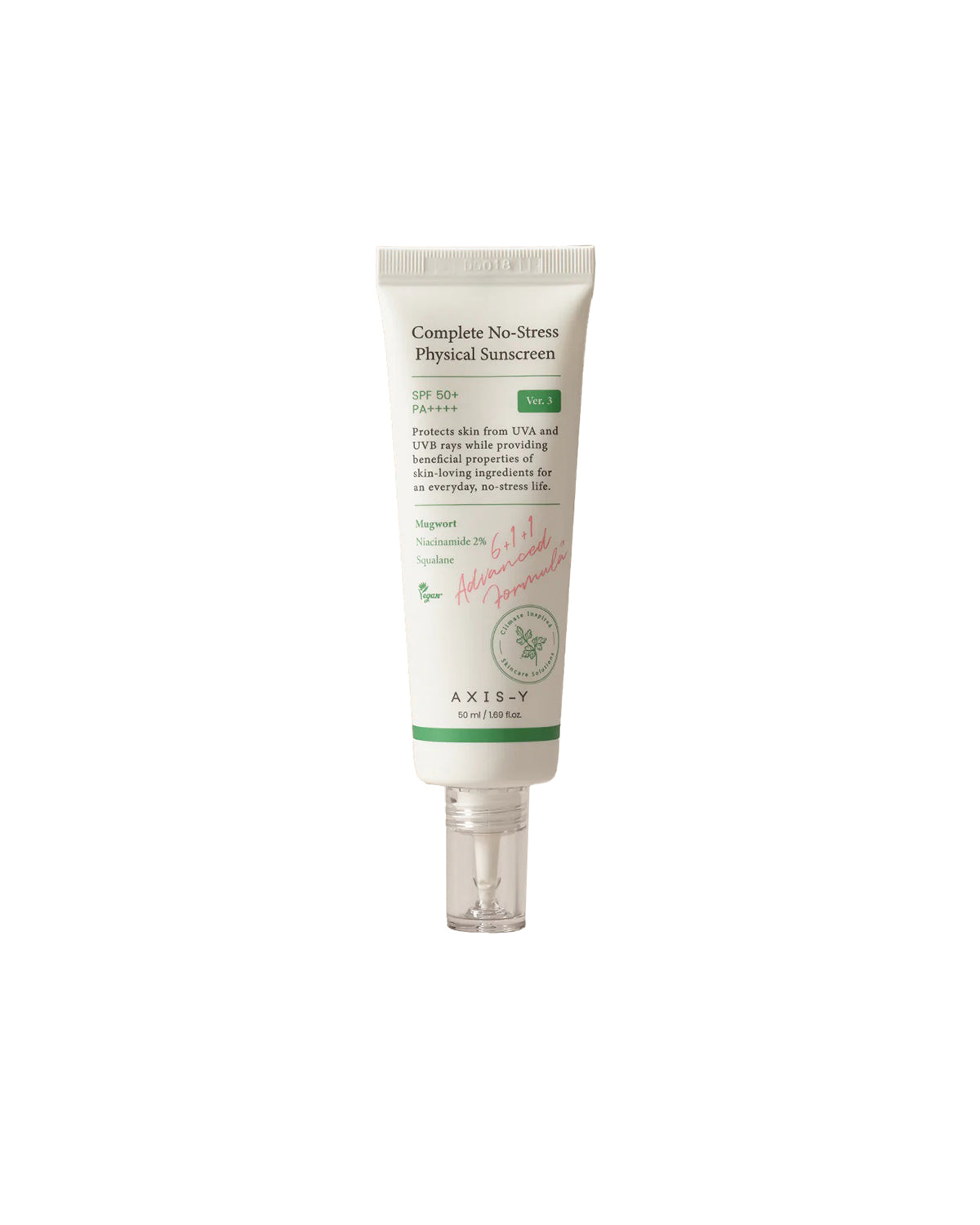 AXIS-Y COMPLETE NO-STRESS PHYSICAL SUNSCREEN (V3) 50ML