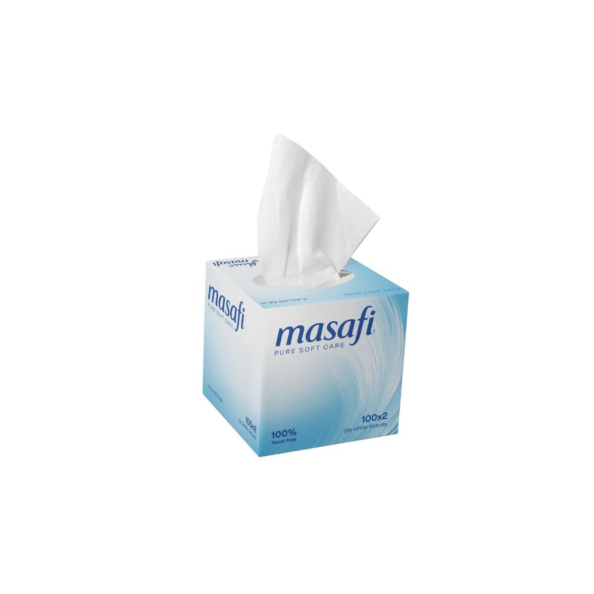 MASAFI SOFT BOUTIQUE SOFT TISSUE 100 SHEETS X 2 PLY