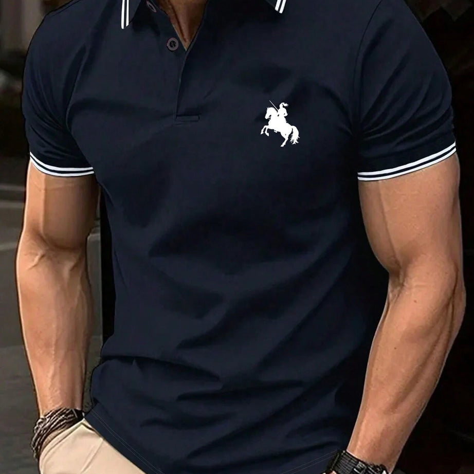 MEN'S SUMMER SHORT SLEEVE POLO SHIRT