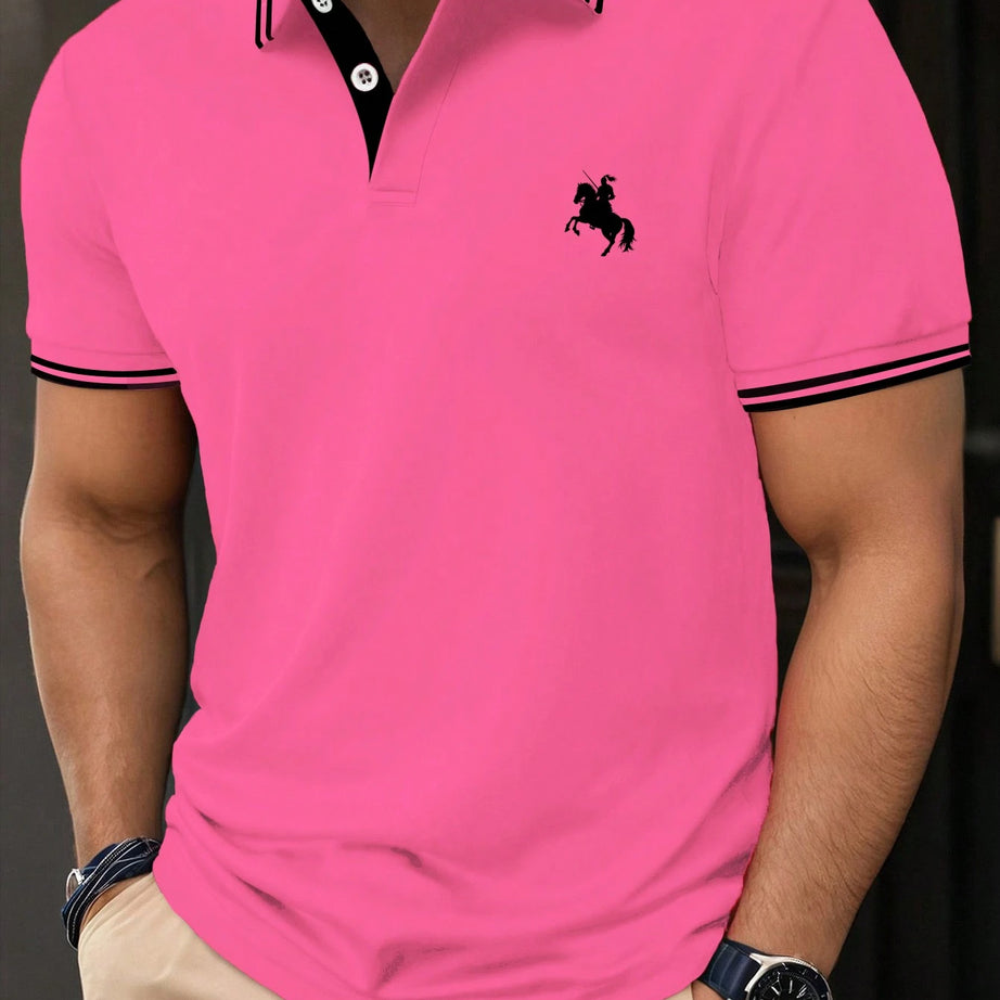 MEN'S SUMMER SHORT SLEEVE POLO SHIRT
