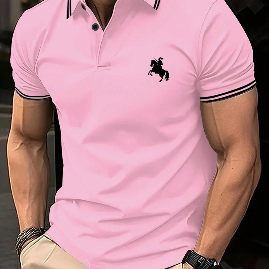 MEN'S SUMMER SHORT SLEEVE POLO SHIRT