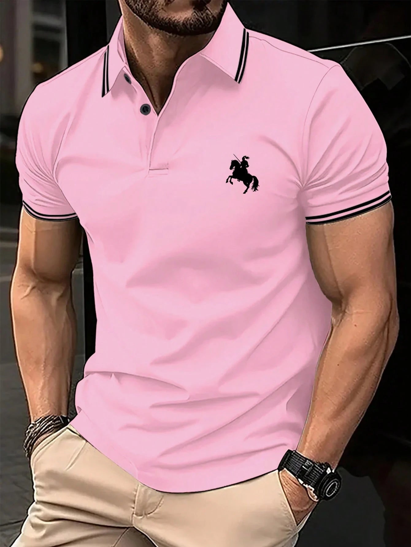 MEN'S SUMMER SHORT SLEEVE POLO SHIRT