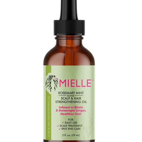 MIELLE ORGANICS SCALP & HAIR STRENGTHENING ROSEMARY MINT OIL 59ML