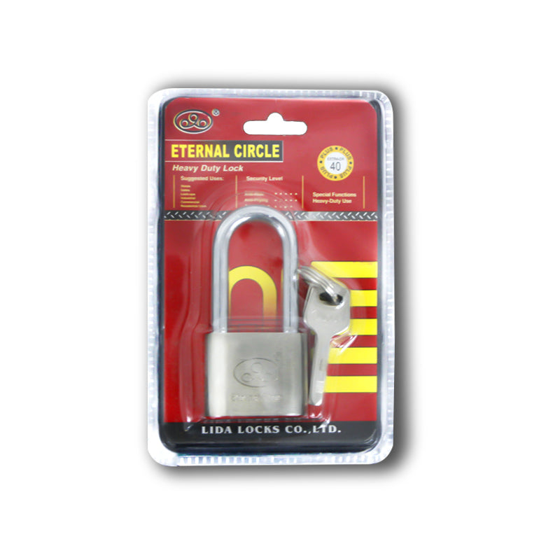 ETERNAL CIRCLE HEAVY DUTY LONG SHACKLE LOCK