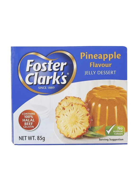 FOSTER CLARK'S MULTI FLAVOUR JELLY DESSERT 85GM