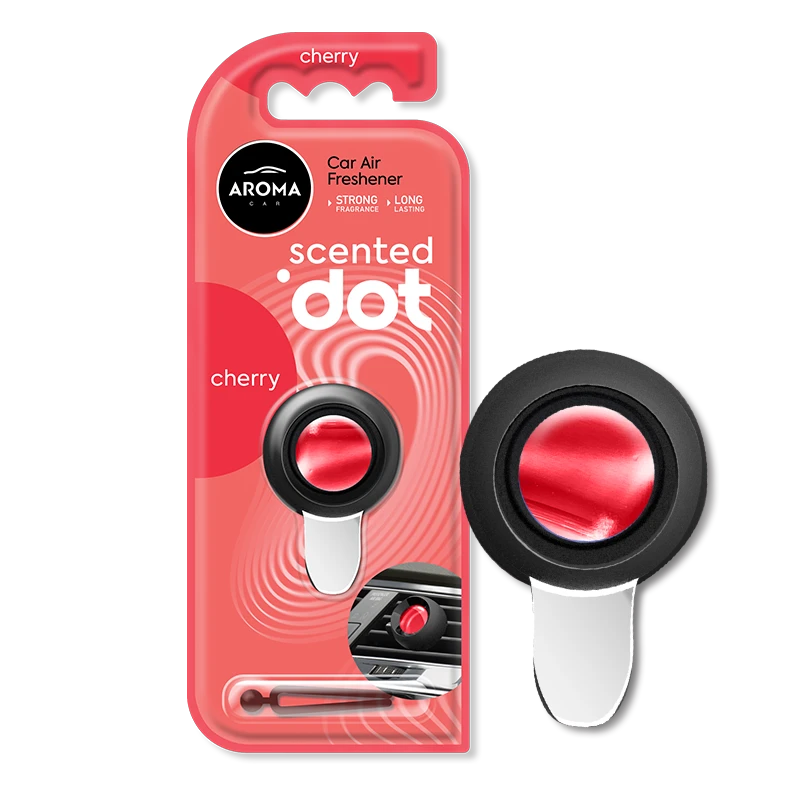 AROMA CAR SCENTED MEMBRANE DOT AIR FRESHENER 30GM