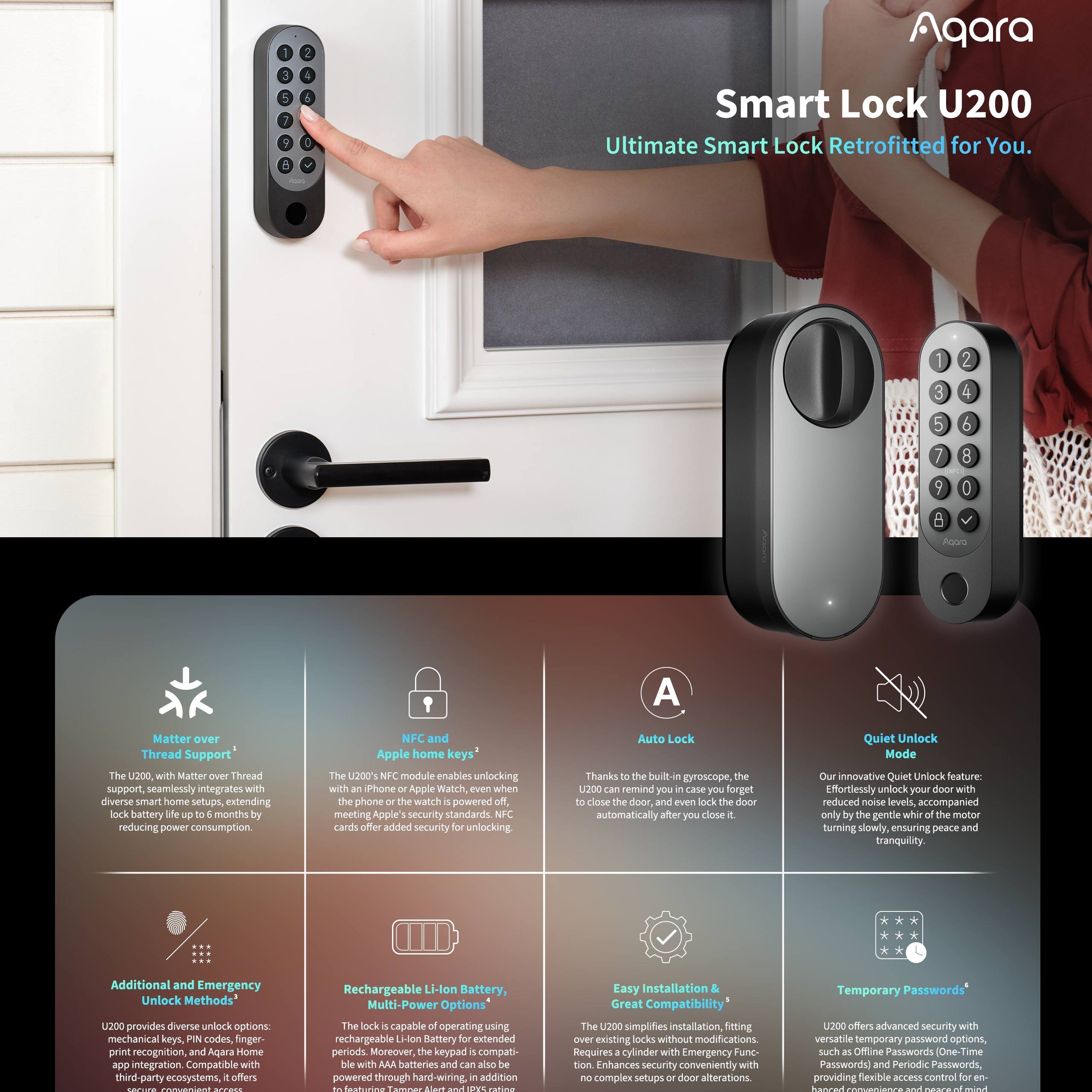 AQARA SMART LOCK KIT U200