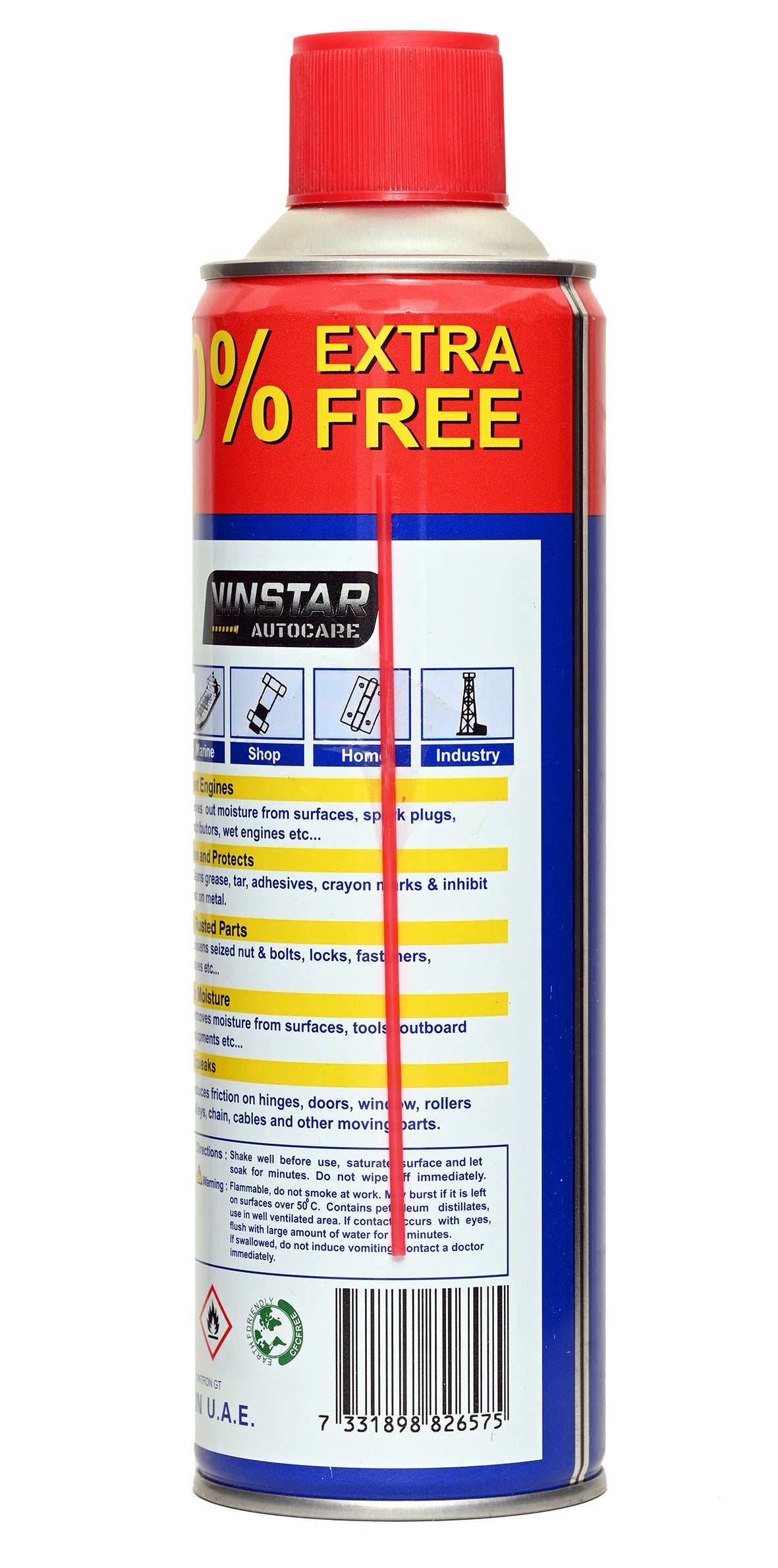 VT-40 HEAVY DUTY ANTI RUST REMOVER & LUBRICANT MULTI USE  SPRAY 500ML