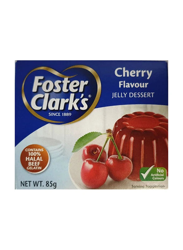 FOSTER CLARK'S MULTI FLAVOUR JELLY DESSERT 85GM