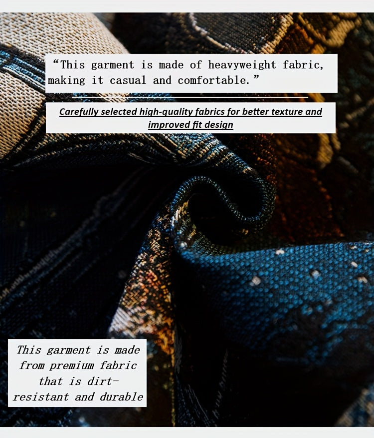 MEN'S CASUAL STREET STYLE SLIM FIT LONG SLEEVE SHIRT