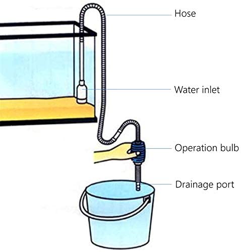AQUARIUM TANK WATER CHANGING SIPHON VACUUM CLEANER