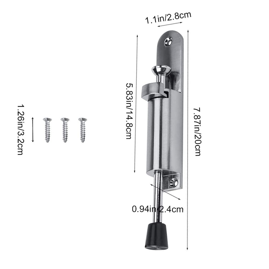DORFIT FOOT OPERATED DOOR MOUNTED STOPPER 148MM