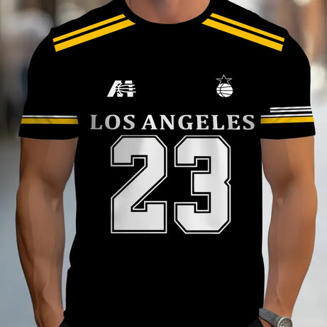 MEN'S PREMIUM POLYSTER SPORTY ROUND NACK T-SHIRT