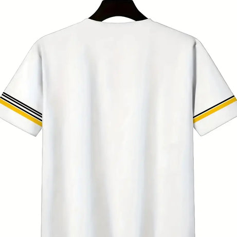 MEN'S PREMIUM POLYSTER SPORTY ROUND NACK T-SHIRT